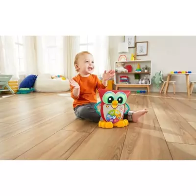 Éveillez les sens avec Fisher-Price Élisabeth la Chouette Linkimals HJM69