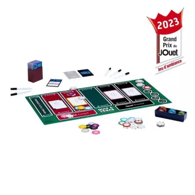 Jeu de société QUIZ a VEGAS par Mattel Games - Questions et paris!
