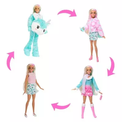 Calendrier de l'Avent Barbie Cutie Reveal - 1 poupée et 24 surprises