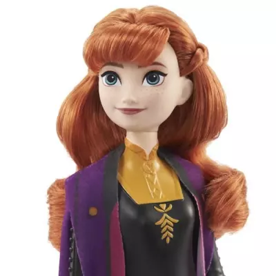 Poupée La Reine des Neiges 2 Anna avec accessoires - Prêt à jouer!