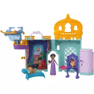 Découvrez le Château de Jasmine avec mini-poupée - POUPEE Disney