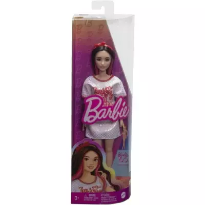 Poupée Barbie Fashionistas 65ème anniversaire avec cheveux noirs