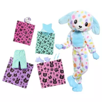 Découvrez le Dalmatien Coloré de Barbie avec 10 Surprises!