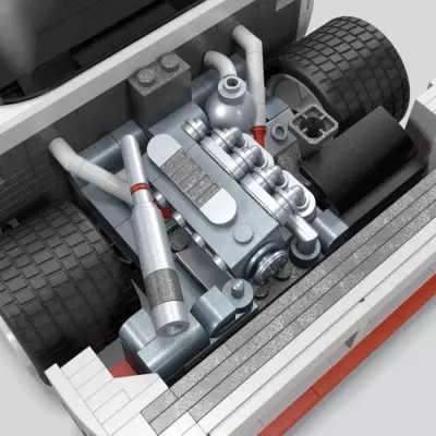 Assemblez la puissante Audi 90 Quattro IMSA GTO avec ce kit de construction de 973 pièces!