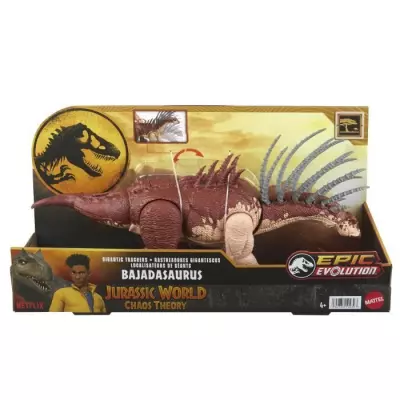 Figurine articulée Jurassic World Bajadasaurus - Méga Action !