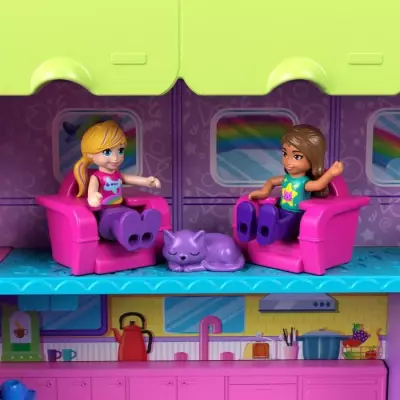 Polly Pocket Coffret Avion Chaton Transformable