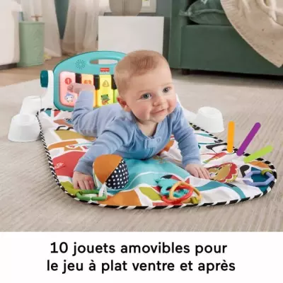 Tapis Piano Éveil Musical Fisher-Price - Aire d'Éveil Tapis Piano Éveil Musical Fisher-Price - Aire d'Éveil