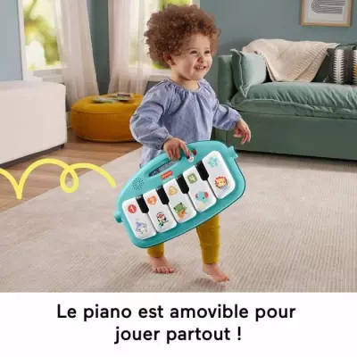 Tapis Piano Éveil Musical Fisher-Price - Aire d'Éveil Tapis Piano Éveil Musical Fisher-Price - Aire d'Éveil
