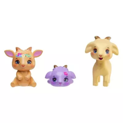 Enchantimals-Famille de Golita Chevre-Poupée & 3 Figurines - Jouet POUPEE Enchantimals-Famille de Golita Chevre-Poupée & 3 Figurines - Jouet POUPEE