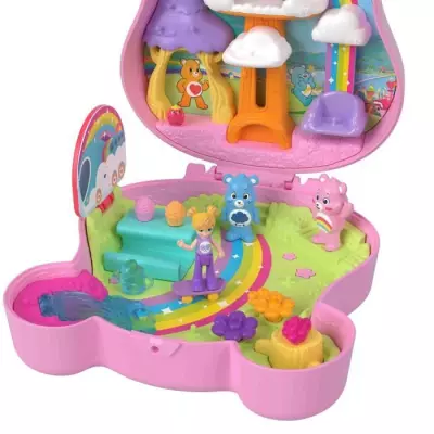 Coffret Polly Pocket Les Bisounours - Figurines et Accessoires Coffret Polly Pocket Les Bisounours - Figurines et Accessoires