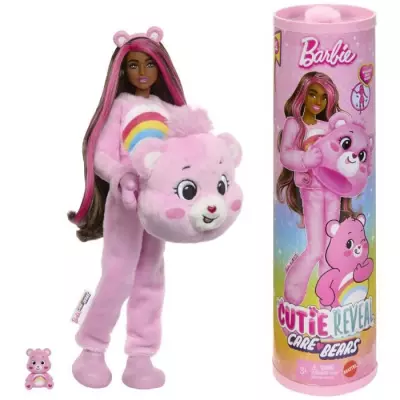 Poupée Barbie Cutie Reveal Bisounours Toucâlin Rose - 3 ans+ Poupée Barbie Cutie Reveal Bisounours Toucâlin Rose - 3 ans+