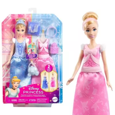 Coffret Princesses Disney Cendrillon - Poupée, Tenues & Accessoires Coffret Princesses Disney Cendrillon - Poupée, Tenues & Accessoires