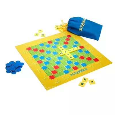 Jeu de Société Mattel Games - Scrabble Junior - Pour les 6 ans et +