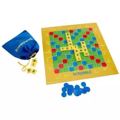 Jeu de Société Mattel Games - Scrabble Junior - Pour les 6 ans et +