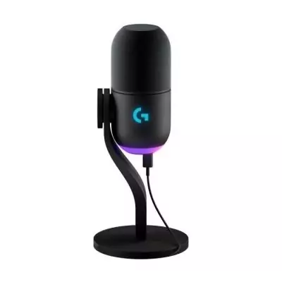 Microphone - Filaire - Logitech G - Yeti GX - Compatible PC et MAC - Noir