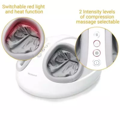 Appareil de massage pour pieds Medisana FM 888 - Relaxation Shiatsu et compression - Taille confortable