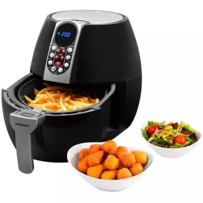 Friteuse à air chaud sans huile - Contrôle numérique - 8 programmes - 8 L
