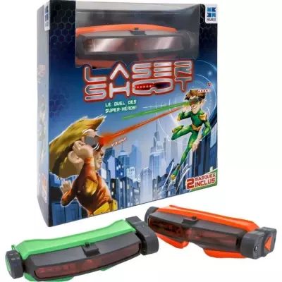 Jeu de société MEGABLEU Laser Shoot - Duel laser avec masques
