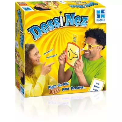 Dessi'Nez - Jeu de société amusant - MEGABLEU