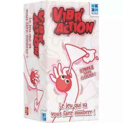 Jeu de société MEGABLEU Vibr'Action - 200 défis vibrants Jeu de société MEGABLEU Vibr'Action - 200 défis vibrants