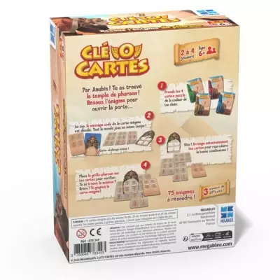CLE'O'Cartes: Jeu de réflexion et stratégie pour petits et grands CLE'O'Cartes: Jeu de réflexion et stratégie pour petits et grands