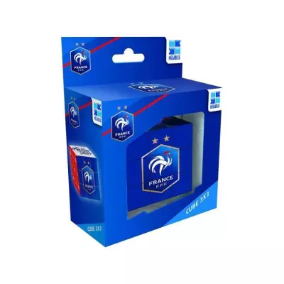 Casse-tête Rubik's Équipe de France - Supportez les Bleus avec ce cube 3x3 !