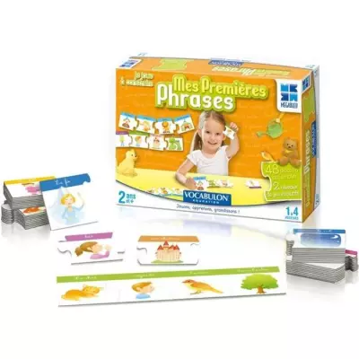 Mes Premières Phrases: Jeu de Société Compact et Amusant Mes Premières Phrases: Jeu de Société Compact et Amusant