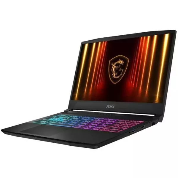 PC Portable Gamer - MSI Katana 15 HX B14WGK-818XFR - FreeDOS - 15.6 FHD 144 Hz - i7 14650HX - RTX5070 - 32Go DDR5 - 512Go SSD