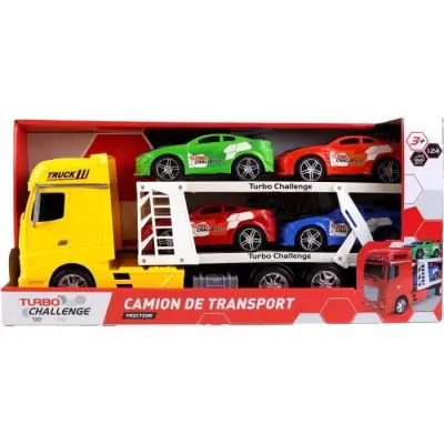 Camion Transport Turbo Challenge - Véhicule d'Intervention 1/24 - Friction