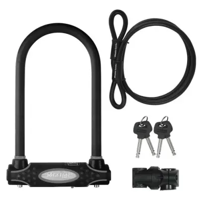 Antivol U avec Câble MASTER LOCK - Sécurité compacte et efficace