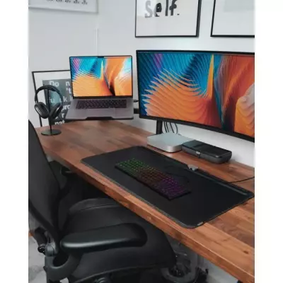 Clavier filaire RGB - MOBILITY LAB ML306858 - Touches rondes