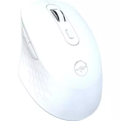 Souris sans fil MOBILITY LAB Omega - Blanc - Clics silencieux - Précision réglable