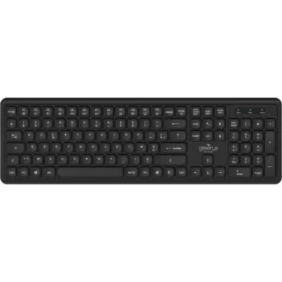 Clavier filaire écologique MOBILITY USB-A Noir - Design compact et durable