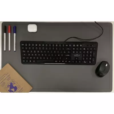 Clavier filaire écologique MOBILITY USB-A Noir - Design compact et durable