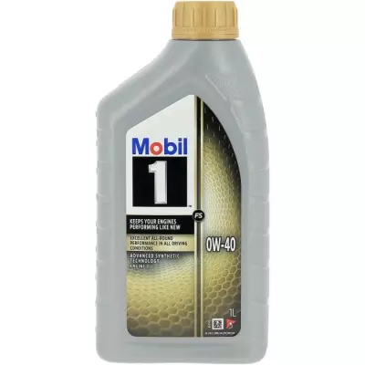 Bidon huile de moteur MOBIL1 0W-40 FS - 1 L - 4 saisons
