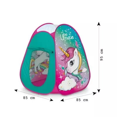 Tente pop-up Licorne pour enfants - Facile à monter