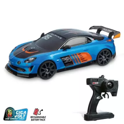Voiture radiocommandée Alpine A110 GT4 R/C 1:10 eme - Performance et puissance assurées