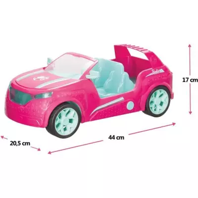 Véhicule télécommandé Barbie Cruiser SUV 44cm - Sons et lumières