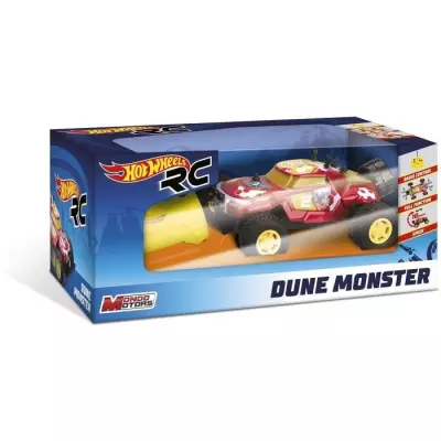 Buggy radiocommandé Hot Wheels Dune Monster - 19cm - Véhicule radiocommandé