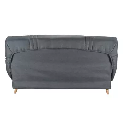 Canapé clic-clac 3 places anthracite Made in France
