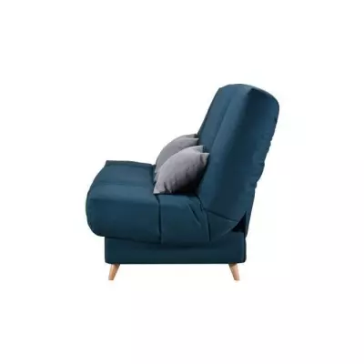 Canapé Clic Clac 3 places Bleu - Made in France - Confort BULTEX - MONA