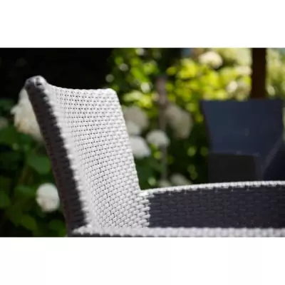 Chaise de jardin Iowa Keter - Design moderne en résine - Gris