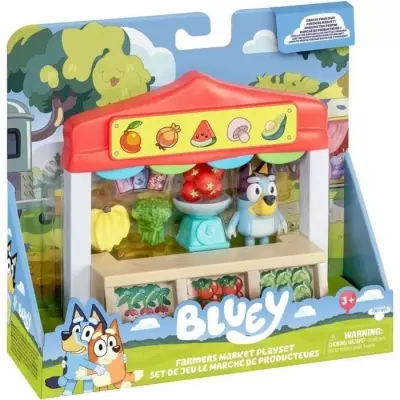 Figurines Bluey Le Marché: Univers Miniature - Garage Miniature