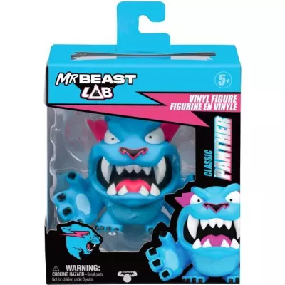 Figurine Vinyle - MOOSE TOYS - Panthère Classique Mr. Beast Lab - 8,8 cm