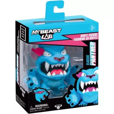 Figurine Vinyle - MOOSE TOYS - Panthère Classique Mr. Beast Lab - 8,8 cm