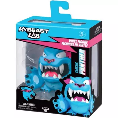 Figurine Vinyle - MOOSE TOYS - Panthère Classique Mr. Beast Lab - 8,8 cm