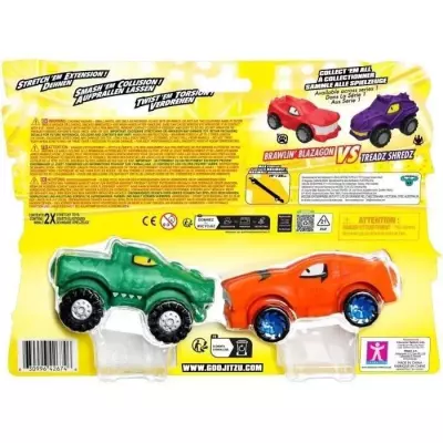 Véhicules miniatures MOOSE TOYS - GOO MOBILES - TURBO TYGER VS RUMBLER JAW