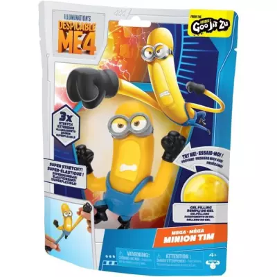 Figurine Goo Jit Zu Tim 13cm - Moi Moche et Méchant 4 - Miniature amusante