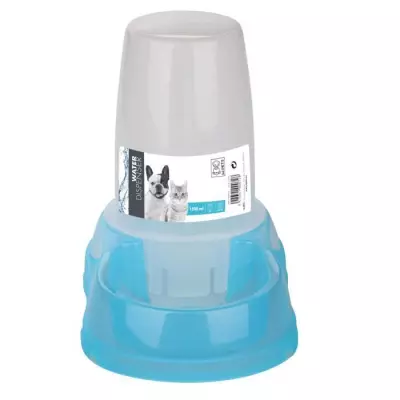 Distributeur d'eau pour chat et chien - 1500ml - Noir