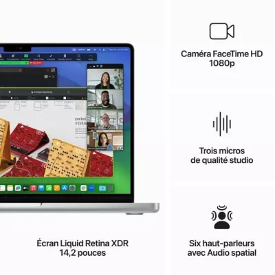 Nouveau MacBook Pro M3 Pro (2023) - RAM 18Go - 1To - Argent